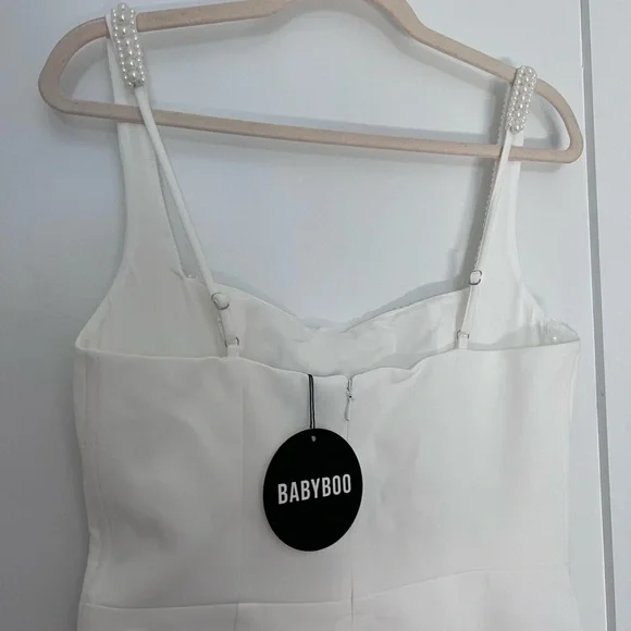 Ines maxi bridal Square Neck Bodycon Dress - Picture 6 of 8